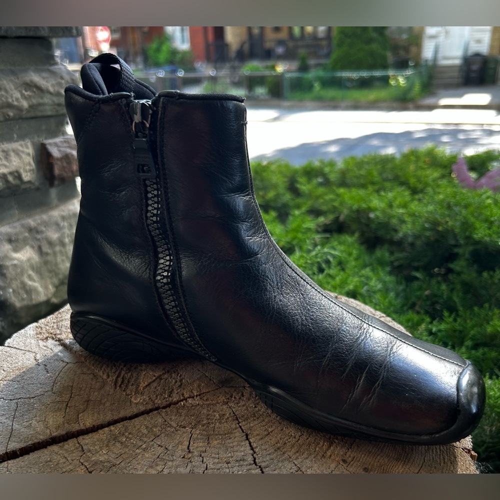 Prada Black Ankle Boots - Picture 4 of 14